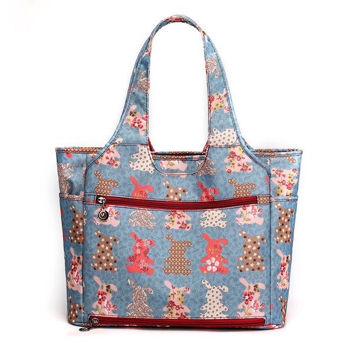 Women's Handbag Nylon Cloth Korean Cute Printed Shoulder Bag Casual Large Capacity